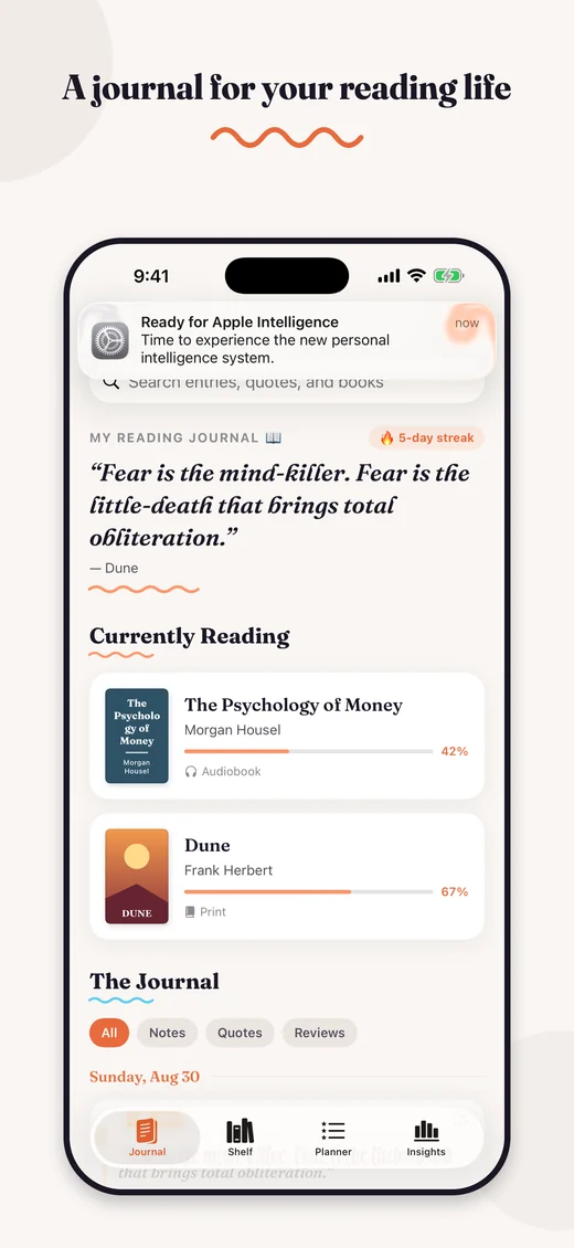 BookBuddy on iPhone