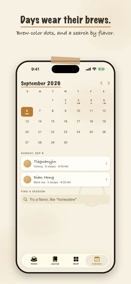 TeaBuddy: A month of brews