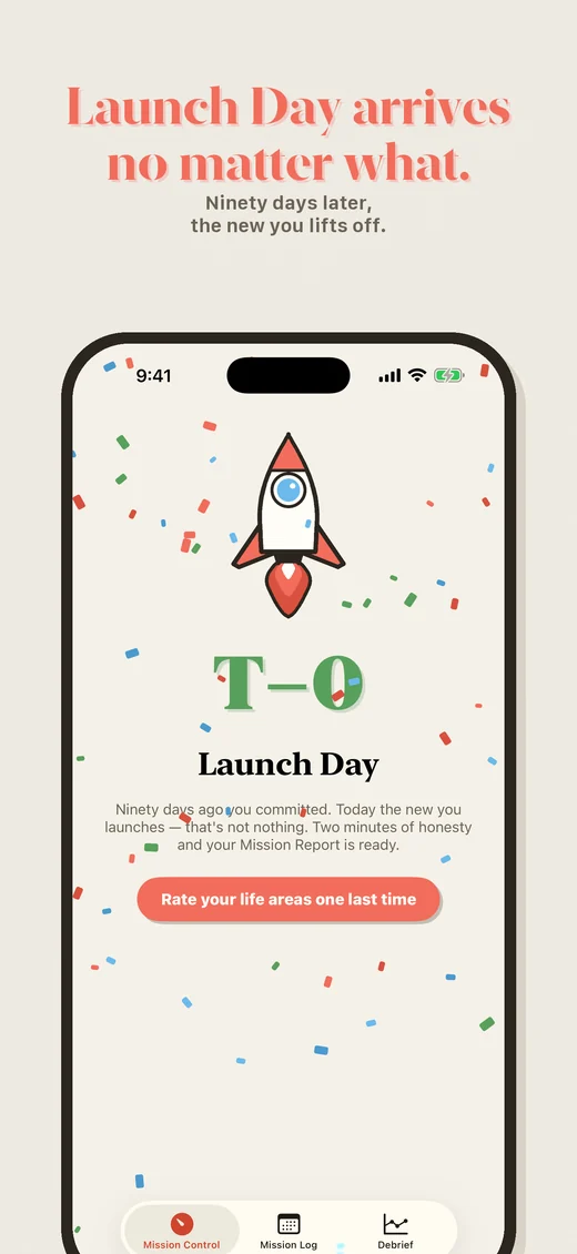 T minus 90: Launch day